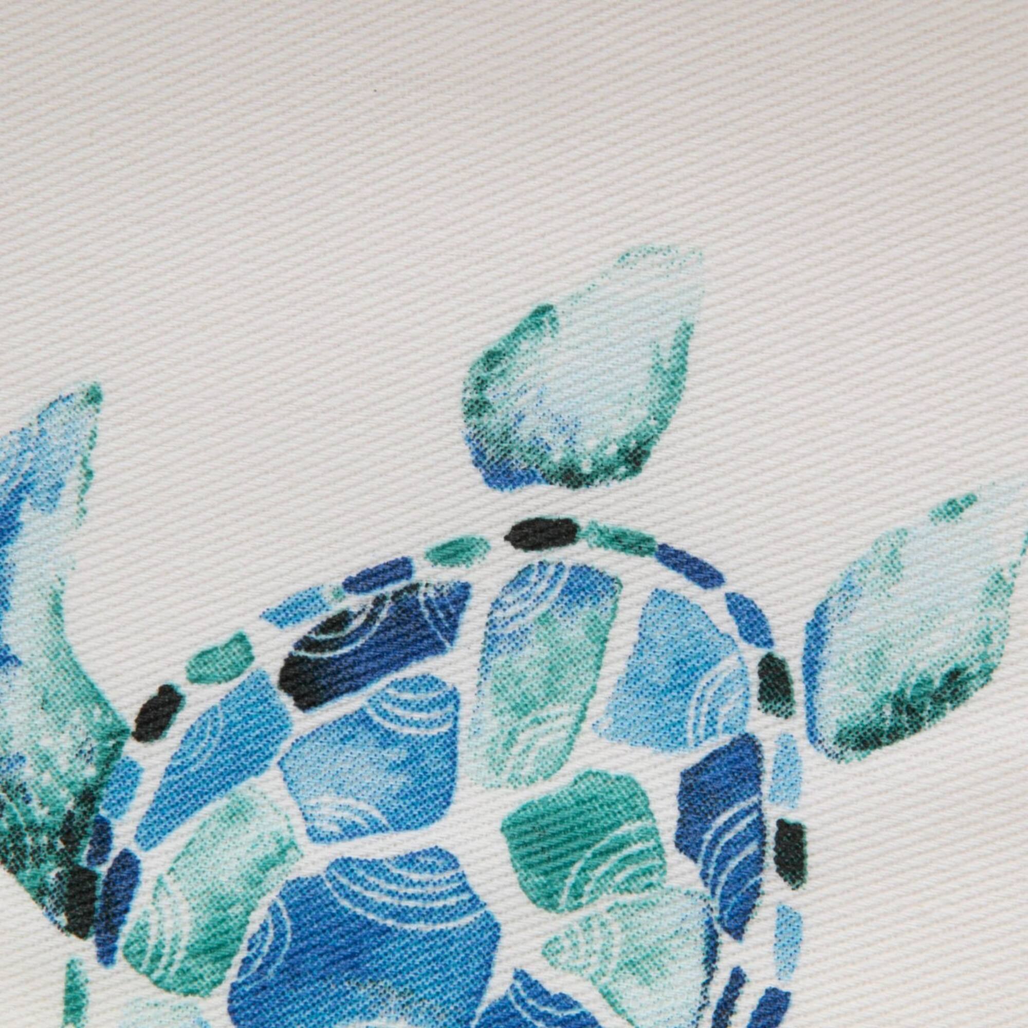 DII® Turquoise Turtle Cloth Dinner Napkins, 6ct.